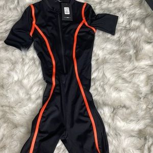 Biker romper from Fashion Nova.